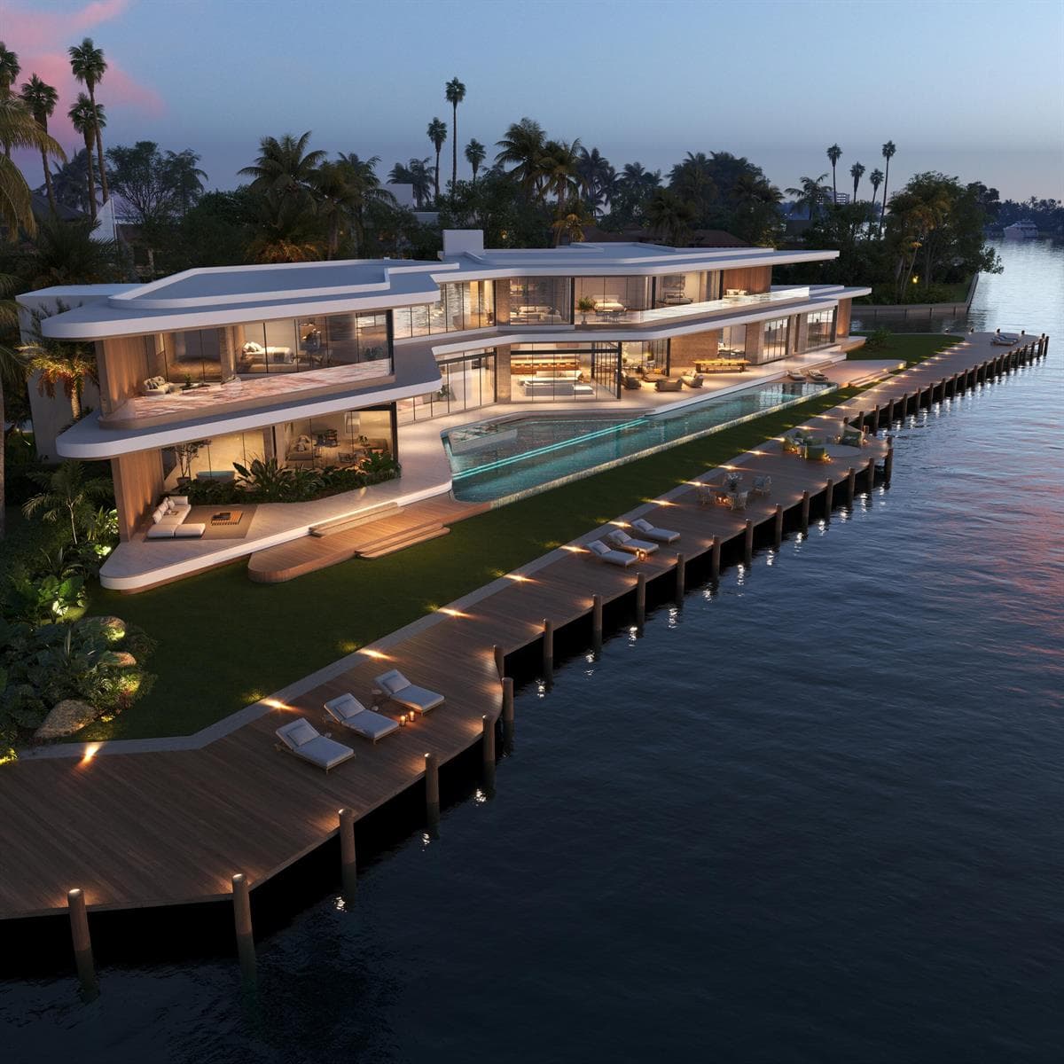 Rear view